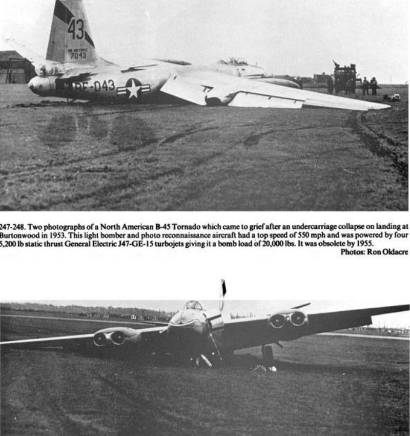 photo 4 4burtonwood b45 tornado crash photo 4