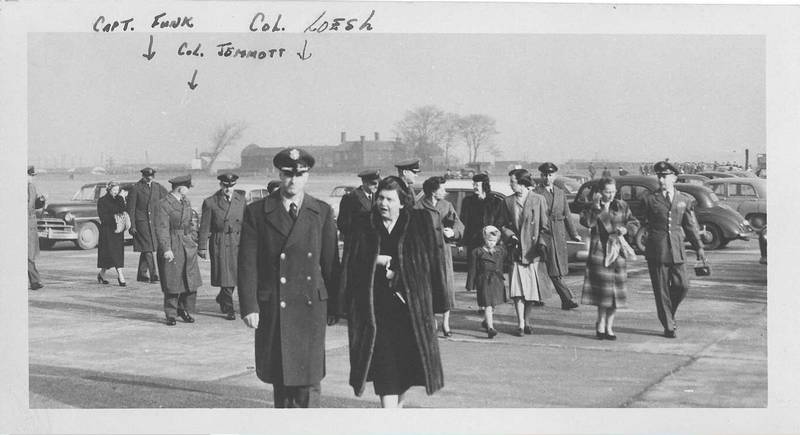 Bill Wilson and girlfriend 1953